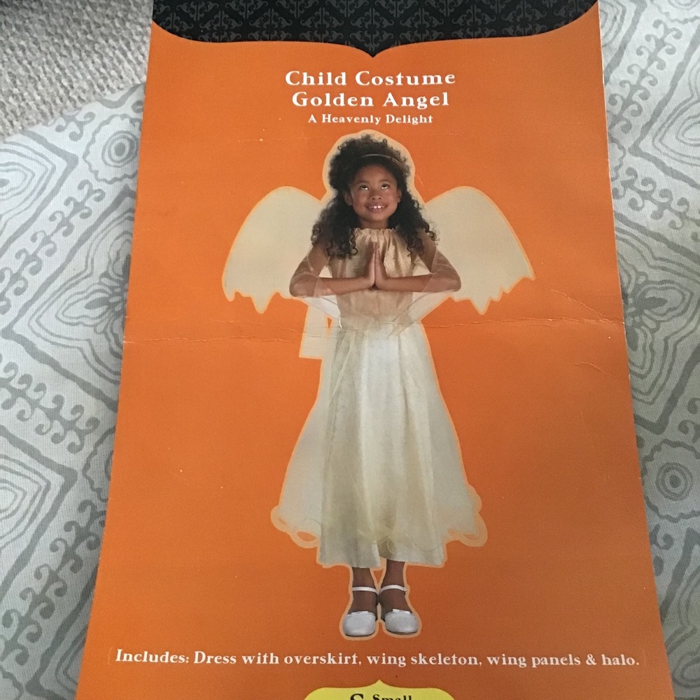 Golden angel costume - Picture 5 of 5